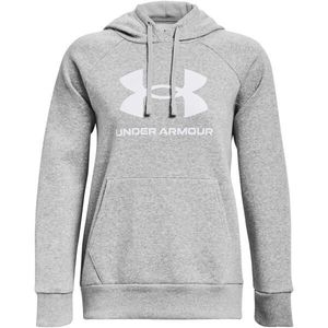 Under Armour RIVAL FLEECE BIG LOGO Dámská mikina, šedá, velikost obraz