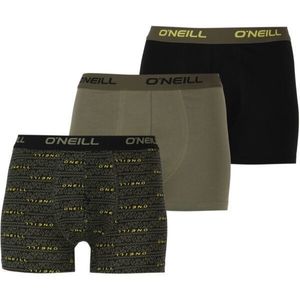 O'Neill BOXER 3-PACK Pánské boxerky, khaki, velikost obraz