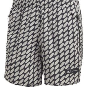 adidas MARIMEKKO SHORTS Pánské běžecké šortky, šedá, velikost obraz