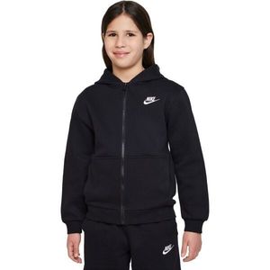 Nike SPORTSWEAR CLUB Dětská mikina, černá, velikost obraz