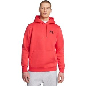 Under Armour ESSENTIAL Pánská mikina, červená, velikost obraz