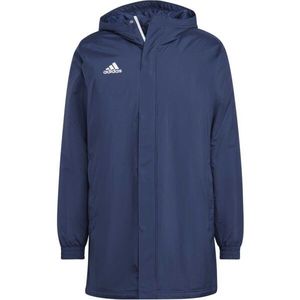 adidas ENTRADA 22 STADIUM JACKET Pánská fotbalová bunda, tmavě modrá, velikost obraz