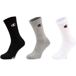 Champion 3PK CREW SOCKS Unisexové ponožky, černá, velikost obraz