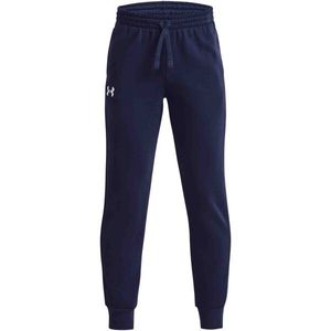 Under Armour RIVAL FLEECE JOGGERS Chlapecké tepláky, tmavě modrá, velikost obraz