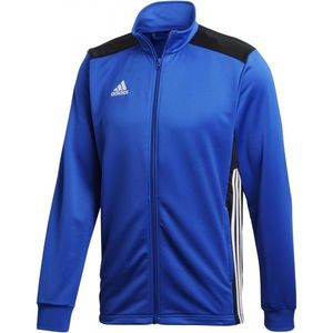 adidas REGI 18 JACKET Pánská fotbalová bunda, modrá, velikost obraz