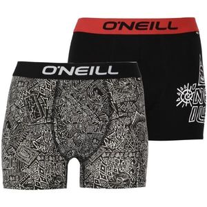 O'Neill BOXER 2-PACK Pánské boxerky, černá, velikost obraz