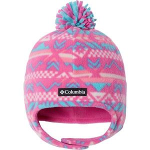 Columbia YOUTH FROSTY TRAIL II EARFLAP BEANIE Dětská zimní čepice, růžová, velikost obraz