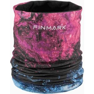 Finmark MULTIFUNCTIONAL SCARF WITH FLEECE Multifunkční šátek, mix, velikost obraz