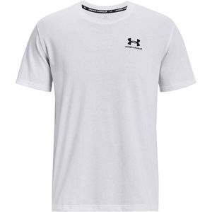 Under Armour LOGO EMB HEAVYWEIGHT Pánské tričko, bílá, velikost obraz