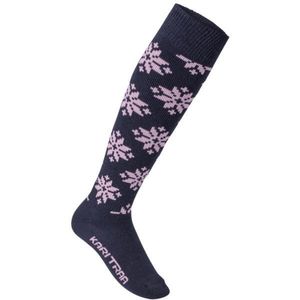 KARI TRAA ROSE WOOL SKI SOCKS Dámské lyžařské podkolenky, tmavě modrá, velikost obraz