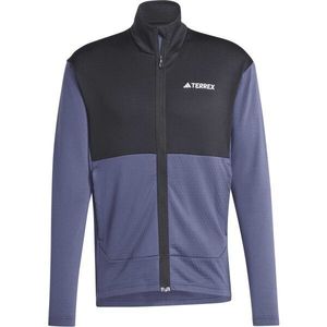 adidas TERREX MULTI LIGHT FLEECE Pánská bunda, tmavě modrá, velikost obraz