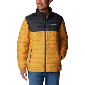 Columbia POWDER LITE JACKET Pánská zimní bunda, žlutá, velikost obraz