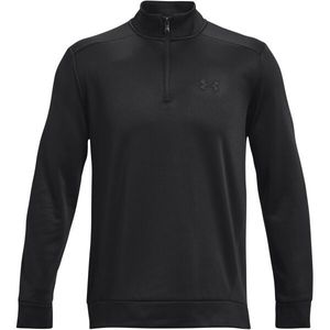 Under Armour ARMOUR FLEECE 1/4 ZIP Pánská fleecová mikina, černá, velikost obraz