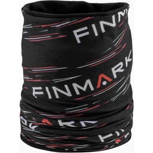 Finmark MULTIFUNCTIONAL SCARF WITH FLEECE Dětský multifunkční šátek, černá, velikost obraz