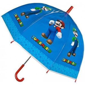 Oxybag SUPER MARIO UMBRELLA Dětský deštník, modrá, velikost obraz