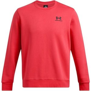 Under Armour ESSENTIAL FLEECE CREW Pánská mikina, červená, velikost obraz