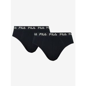 FILA Slipy 2 ks Černá obraz