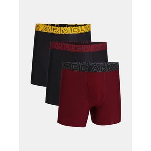 Under Armour M UA Perf Tech 6in Boxerky 3 ks Červená obraz