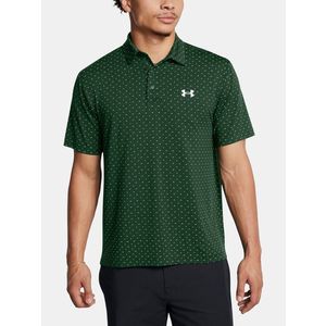 Under Armour UA Playoff 3.0 Printed Polo Triko Zelená obraz