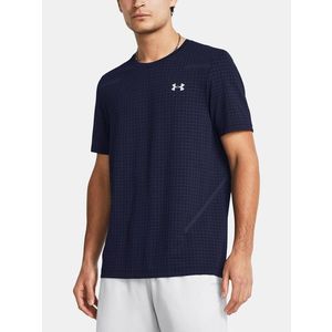 Under Armour Vanish Seamless Grid SS Triko Modrá obraz