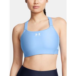 Under Armour UA HeatGear High Sportovní podprsenka Modrá obraz