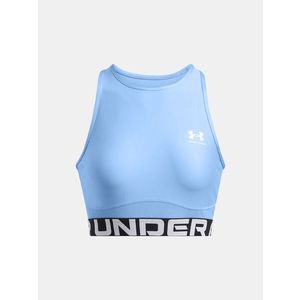 Under Armour HeatGear Rib Tílko Modrá obraz