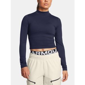 Under Armour UA Meridian LS Mock Triko Modrá obraz