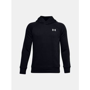 Under Armour UA Rival Cotton Hoodie Mikina dětská Černá obraz