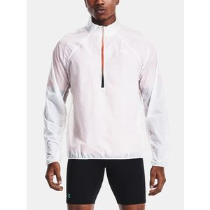 Under Armour UA Impasse Flow 1/2 Zip Bunda Bílá obraz