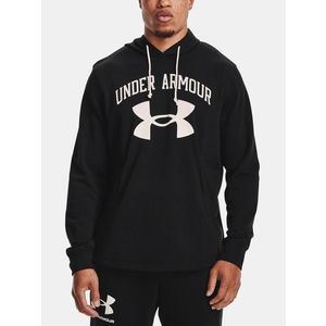 Under Armour Rival Terry Big Logo HD Mikina Černá obraz