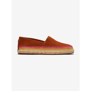 TOMS Espadrilky Hnědá obraz