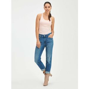 GAP Slim Boyfriend Jeans Modrá obraz