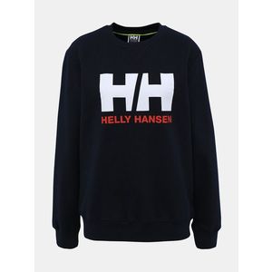 Helly Hansen Logo Mikina Modrá obraz