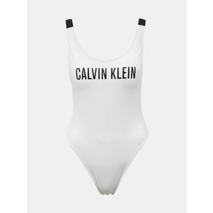 Calvin Klein Underwear Jednodílné plavky Bílá obraz