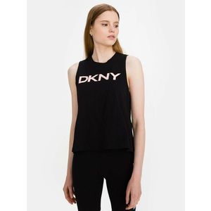 DKNY Top Černá obraz