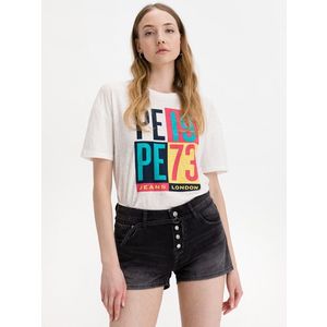 Pepe Jeans Dita Triko Bílá obraz