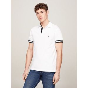 Tommy Hilfiger Polo Triko Bílá obraz