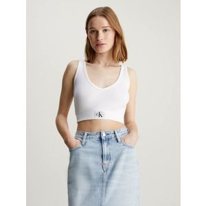 Calvin Klein Jeans Tílko Bílá obraz