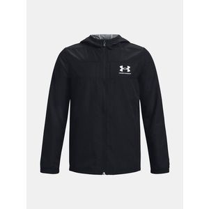 Under Armour UA Sportstyle Windbreaker Bunda dětská Černá obraz