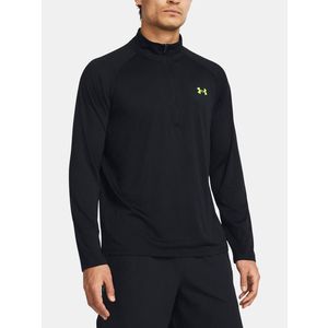 Under Armour UA Tech 2.0 1/2 Zip Triko Černá obraz