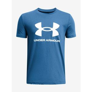 Under Armour UA B Sportstyle Logo SS Triko dětské Modrá obraz