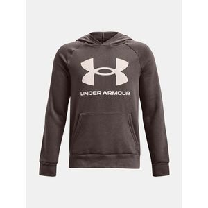 Under Armour UA Rival Fleece Mikina dětská Hnědá obraz