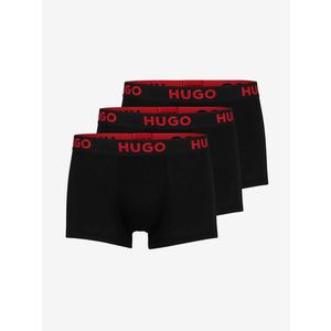 HUGO Boxerky 3 ks Černá obraz