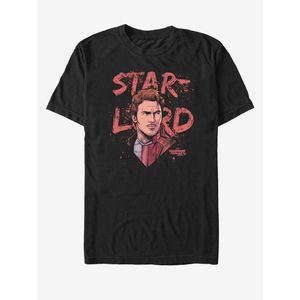 ZOOT.Fan Marvel Star-Lord Strážci Galaxie vol. 2 Triko Černá obraz