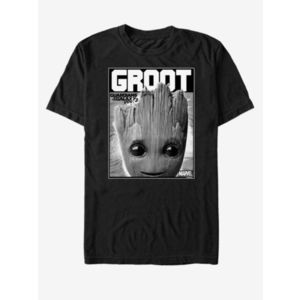 ZOOT.Fan Marvel Groot Strážci Galaxie vol. 2 Triko Černá obraz