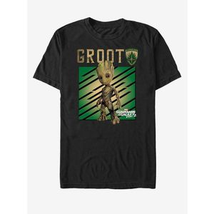 ZOOT.Fan Marvel Groot Strážci Galaxie vol. 2 Triko Černá obraz