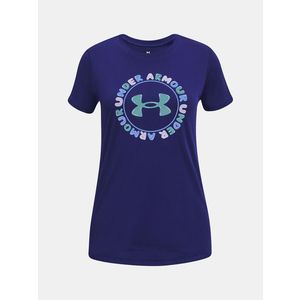 Under Armour UA Tech Wordmark SSC Triko dětské Modrá obraz