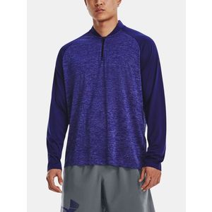 Under Armour UA Tech 2.0 Novelty 1/4 Zip-BLU Triko Modrá obraz