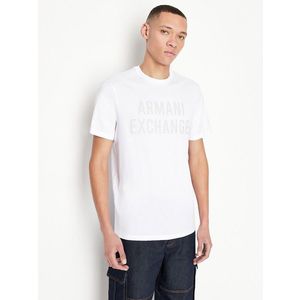 Armani Exchange Triko Bílá obraz