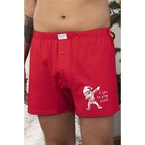 Pánské boxerky Italian Fashion Kras - bavlna Červená 2XL obraz